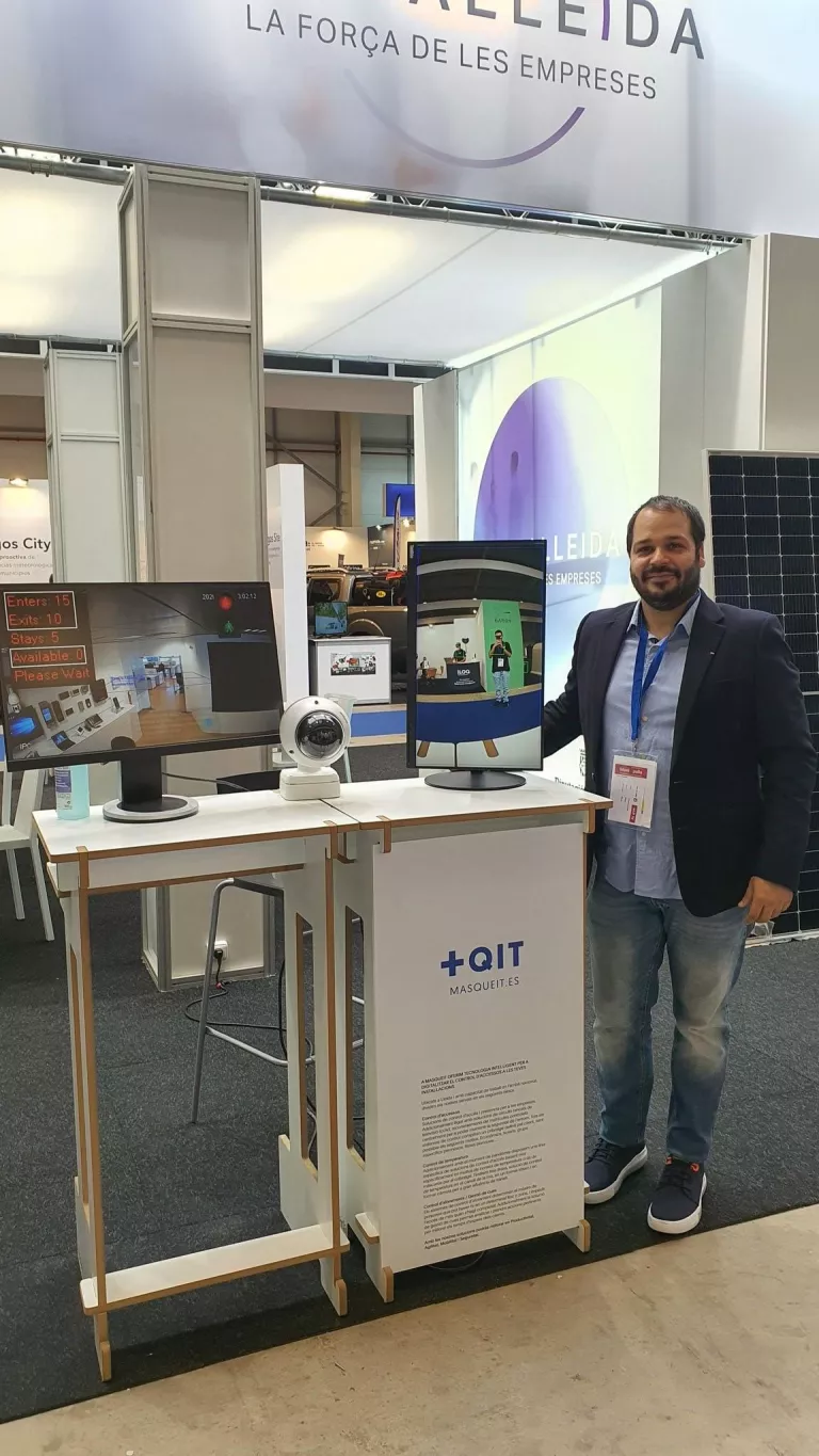 Presentació d'usos d'intel·ligència artificial per a controls d'aforament a Municipalia