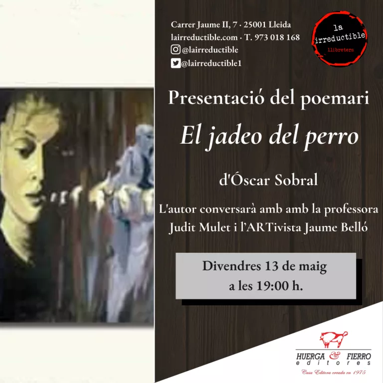 Presentació del poemari "El jadeo del perro"