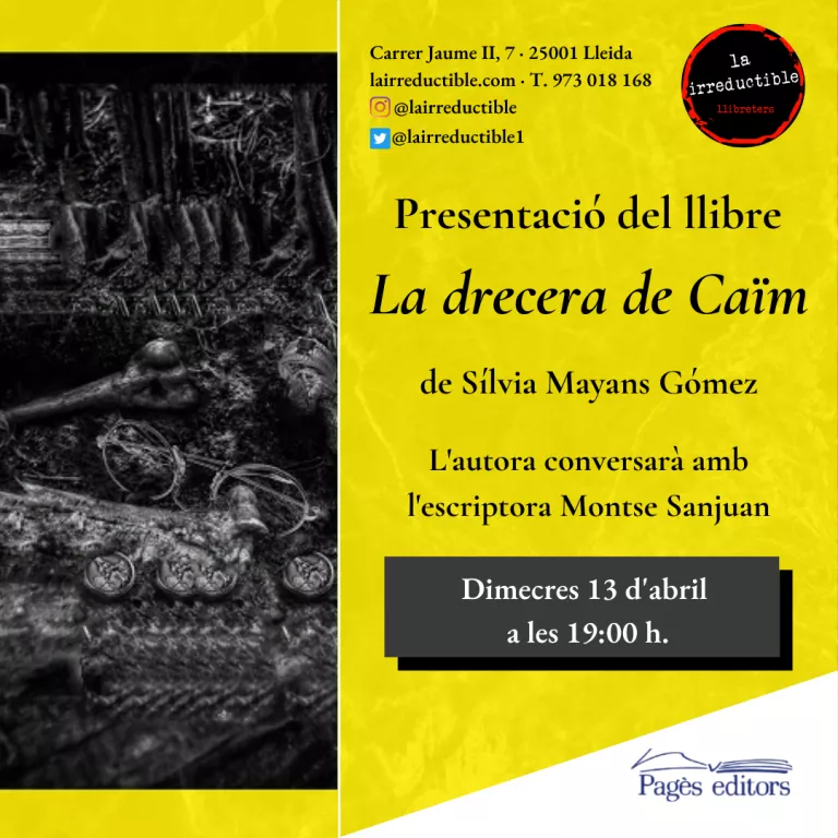 Presentació del llibre "La drecera de Caïm"