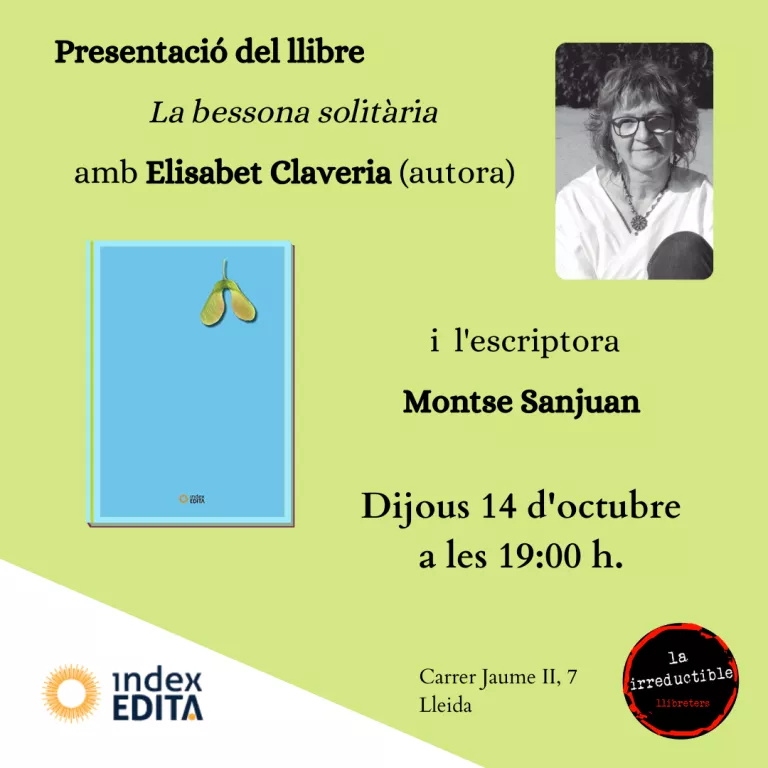 Presentació: La bessona solitària, amb Elisabet Claveria i Montse Sanjuan