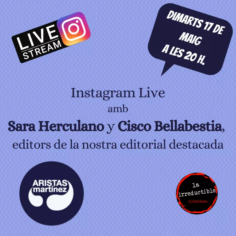 IG Live amb ARISTAS MARTÍNEZ