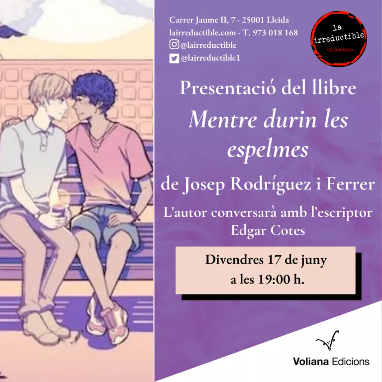 Presentació del llibre "Mentre durin les espelmes"