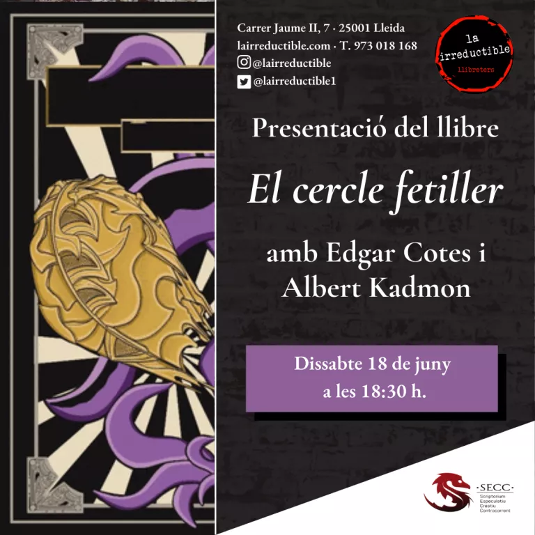 Presentació del llibre de relats "El cercle fetiller"