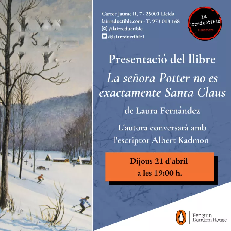 Presentació del llibre "La señora Potter no es exactamente Santa Claus"