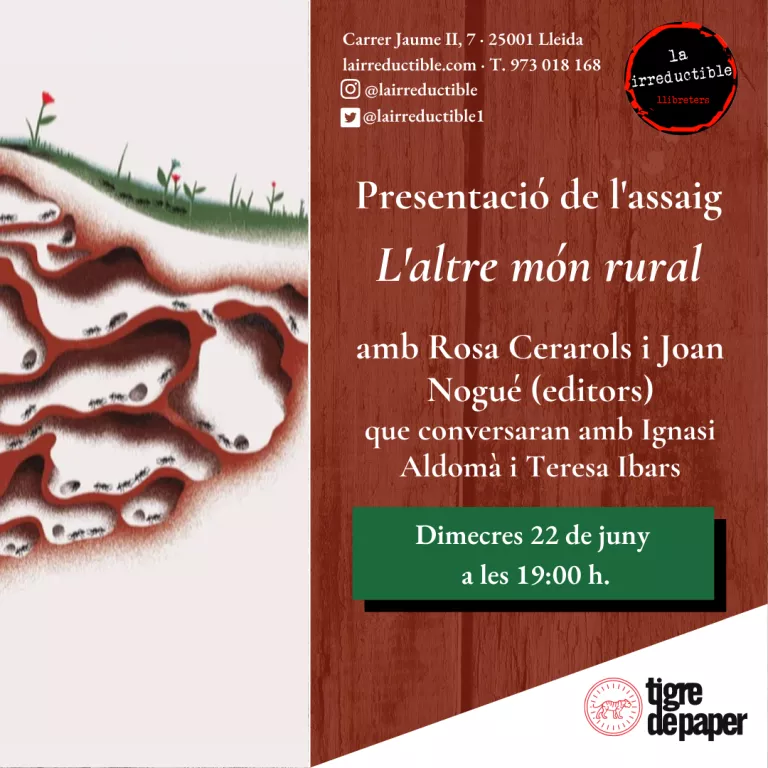 Presentació de l’assaig "L’altre món rural"