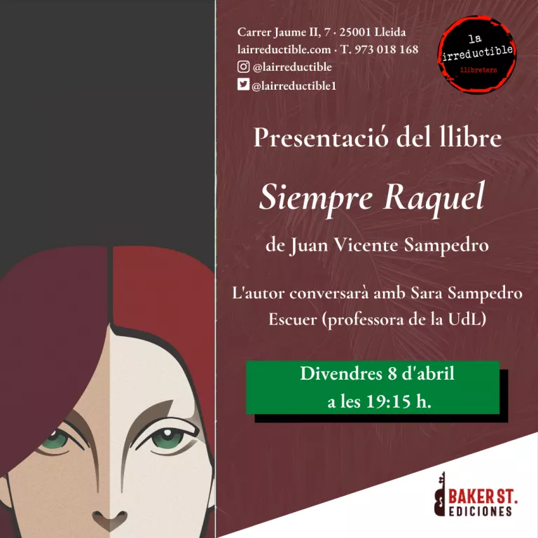 Presentació del llibre "Siempre Raquel"