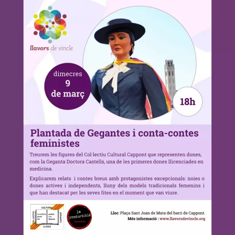 Lectura comunitària oberta: Dia Internacional de les Dones