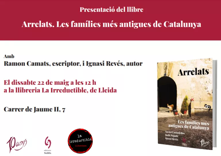 Presentació de Arrelats, amb Ignasi Revés i Ramon Camats