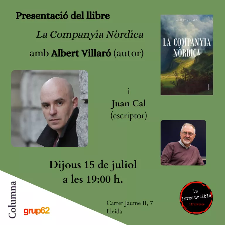 Presentació La Companyia Nòrdica, amb Albert Villaró