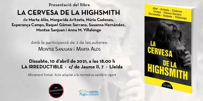 Xerrada sobre La cervesa de la Highsmith