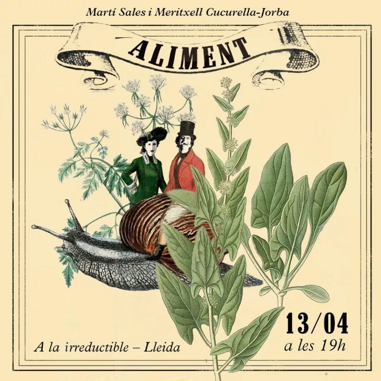 Presentació del llibre Aliment, de Martí Sales