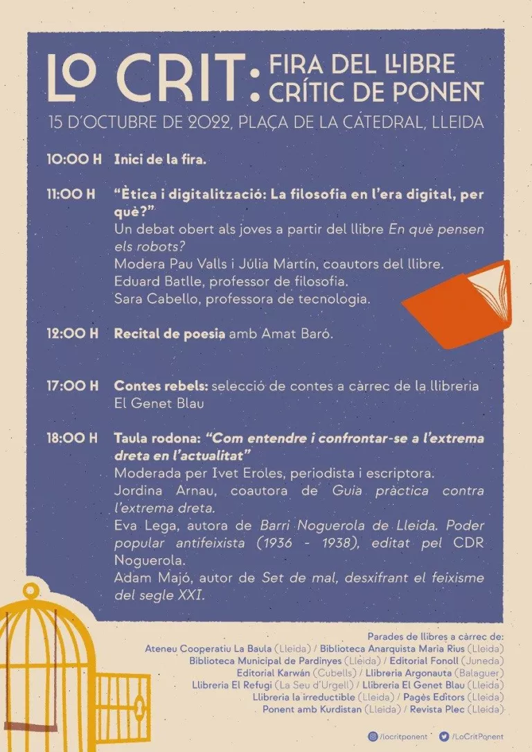 Lo Crit: Fira del llibre crític de Ponent