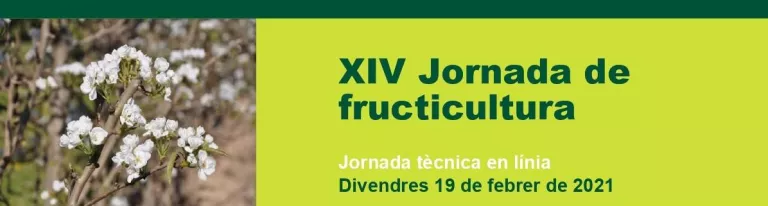 XIV Jornada Tècnica en línia en Fruticultura