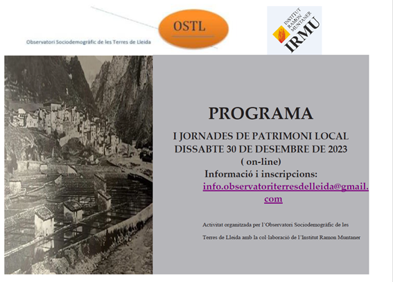 I jornades de Patrimoni Local a la Noguera