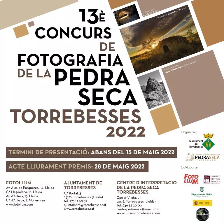 13è Concurs de fotografia de la Pedra Seca Torrebesses 2022
