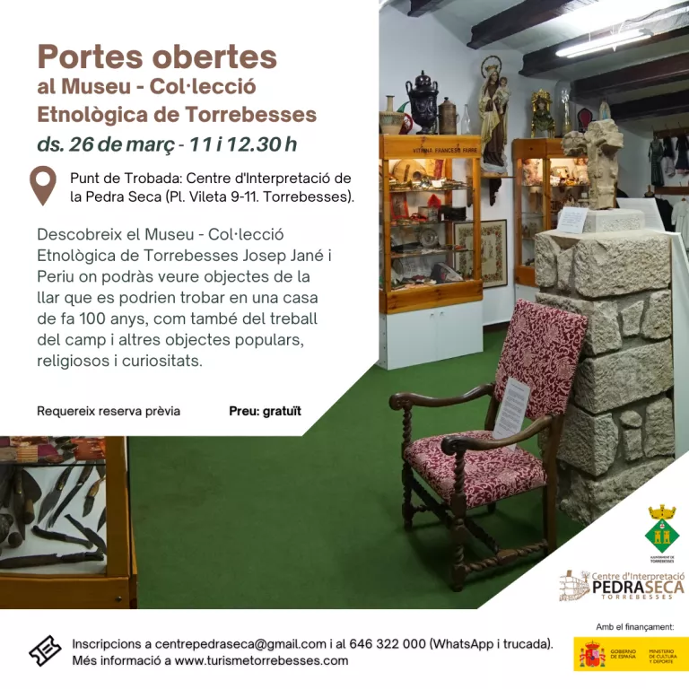 Portes obertes al Museu- Col·lecció Etnològica de Torrebesses