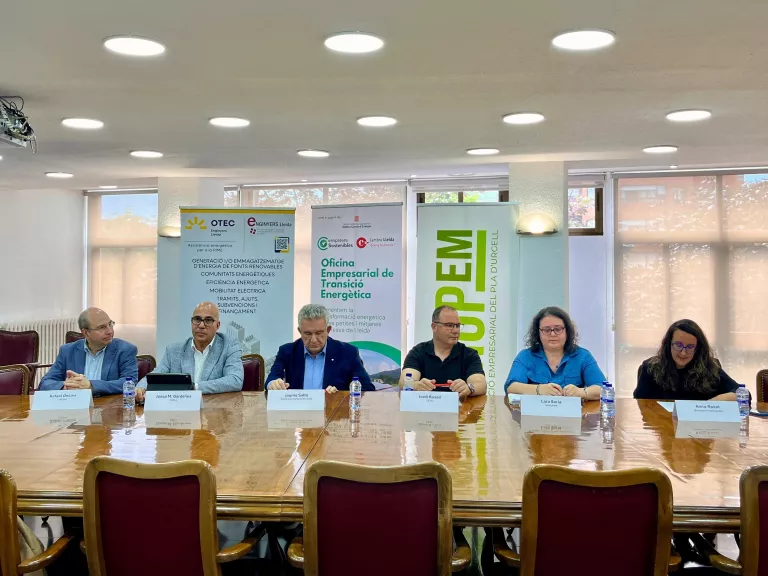 Entitats de Lleida impulsen la Transició Energètica amb tres Oficines al territori per donar suport tècnic i gratuït a les empreses