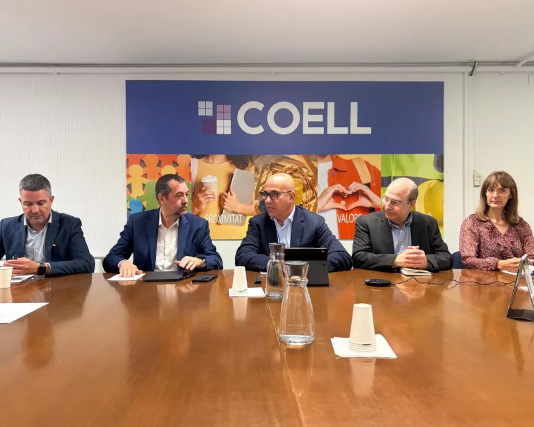 Pep Garcia presenta el Consell Territorial de la PIME de Foment a COELL
