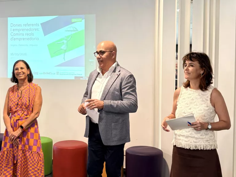 Jornada "Dones referents i emprenedores: camins reals d’emprenedoria"