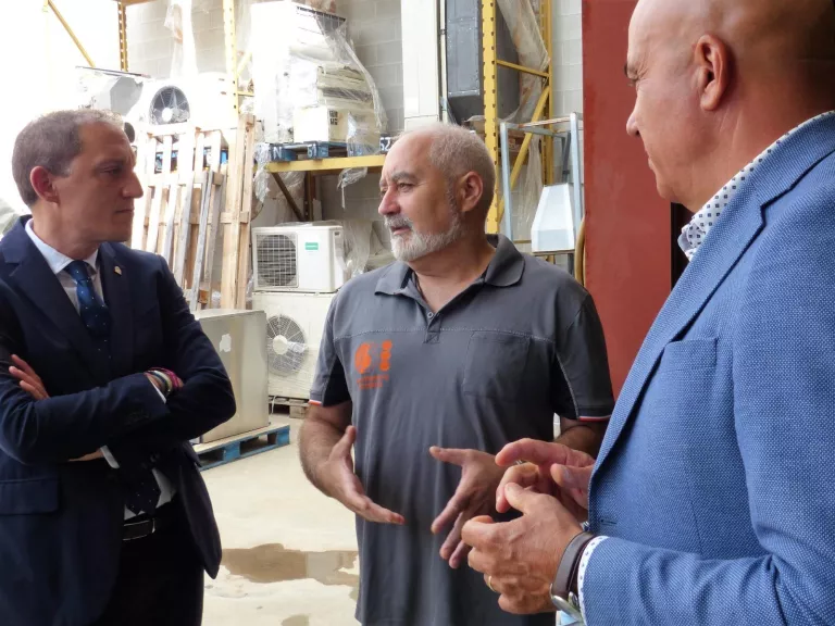 Visita a MAT-3 de Torrefarrera (Foto: COELL)