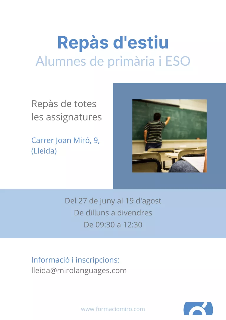 repàs d'estiu