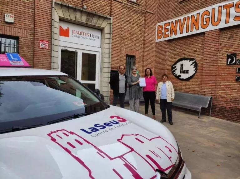 Col·laboració de L'Autoescola Seu 3 i Jesuites Lleida
