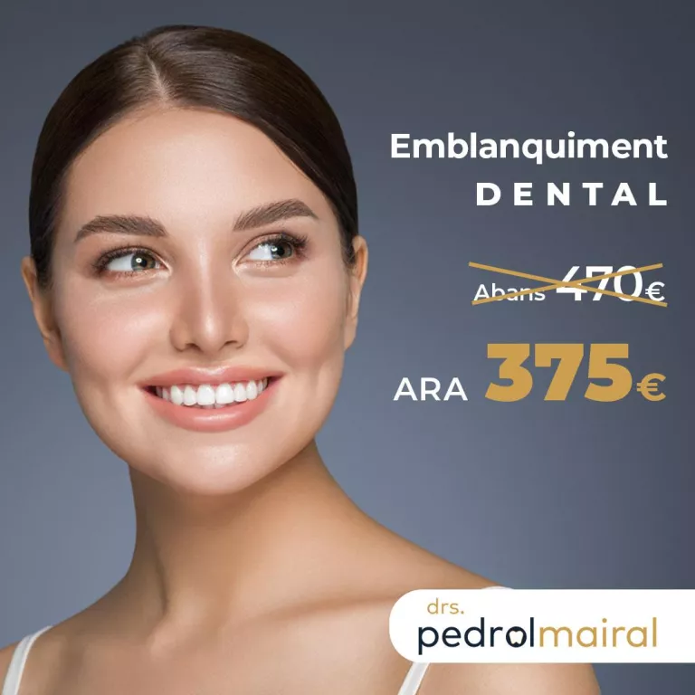 Emblanquiment dental per només 375€