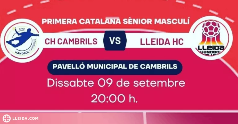 pretemporada handbol lleida senior masculi