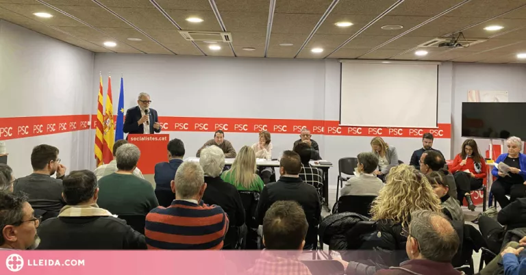 Larrosa destaca que Lleida ha guanyat estabilitat i tranquil·lita
