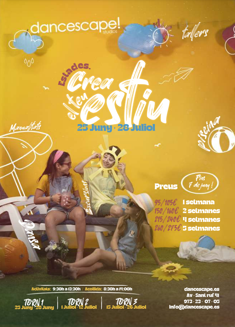 DANCESCAPE! presenta les seves estades d'estiu
