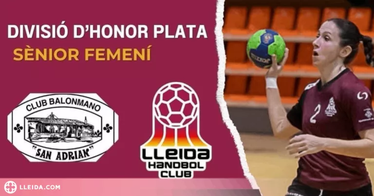 El primer equip femení del Lleida Handol Club disputarà demà el partit corresponent a la 11a jornada de la DHP femenina