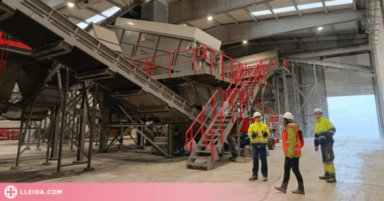 visita a la planta de tractament i dipòsit de residus de Montoliu