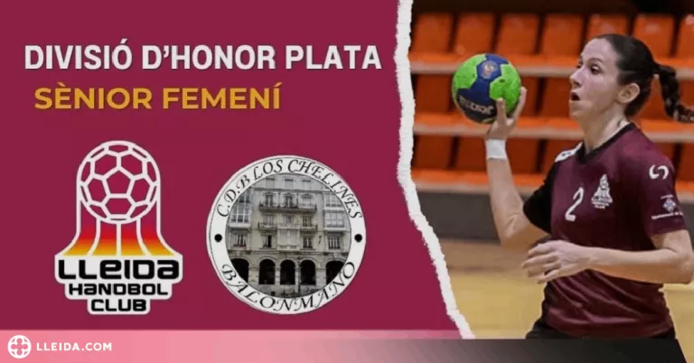 El primer equip femení del Lleida Handbol Club disputarà demà la 8a jornada de la DHP Femenina