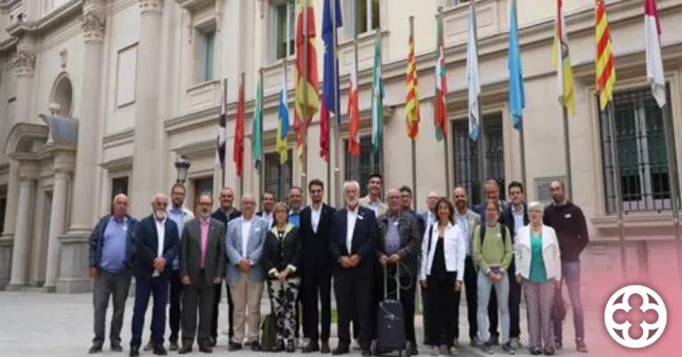Reunió dels alcaldes de La Segarra, juntament amb una delegació del Consell Comarcal ©PSC