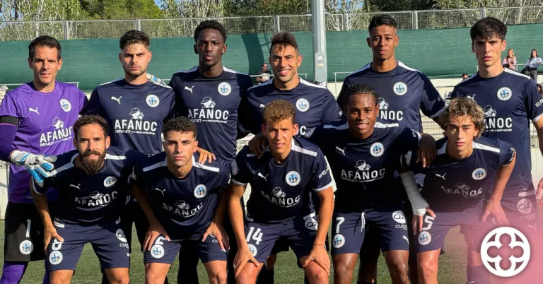 Onze titular de l'Atlètic Lleida ©Atlètic Lleida