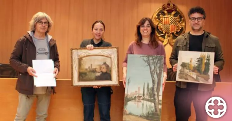 Obres donades al museu ©Museu Comarcal de l'Urgell