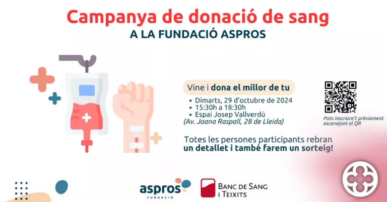 Campanya de donació de sang© Fundació Aspros