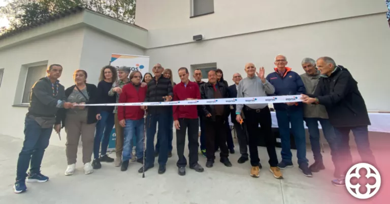 Inauguració de la nova llar ©Fundació ASPROS