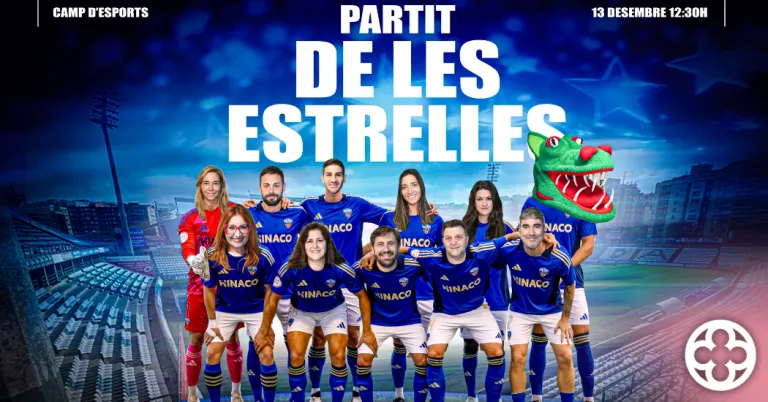 Presentació del Partit de les Estrelles ©Lleida CF