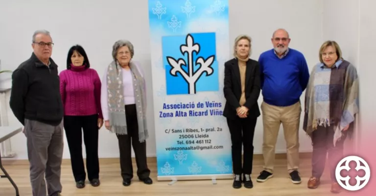 Reunicó del grup municipal del PP amb l’Associació de Veïns de la Zona Alta ©PP Lleida
