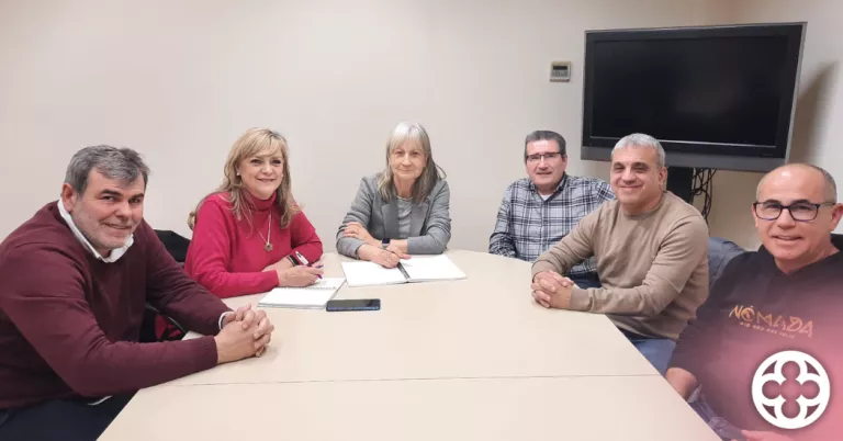 Reunicó del grup municipal de Junts amb UGT d'Autobusos de Lleida ©JuntsXCat Paeria