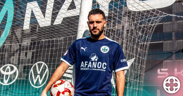 Imatge de Sergio Garcia, nou fitxatge © Atlètic Lleida