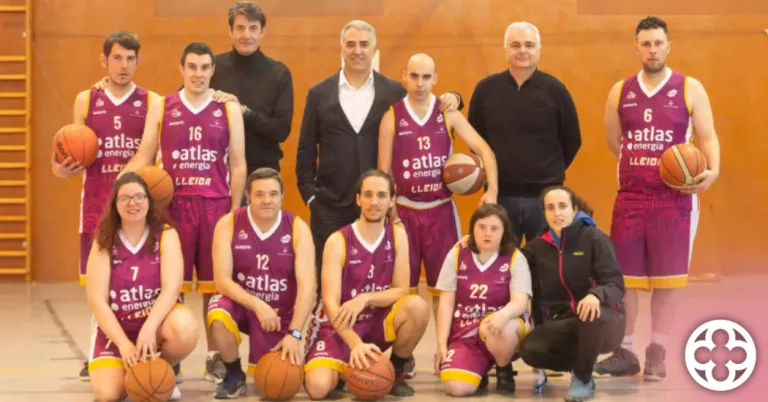 Equip del Força Lleida Aspros ©Força Lleida Aspros