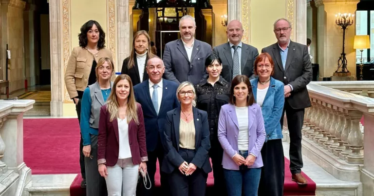 Polítics dels diferents partits que han presentat la proposta ©PSC