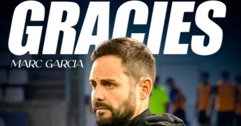 Anunci del club de la marxa de Marc Garcia ©Lleida CF