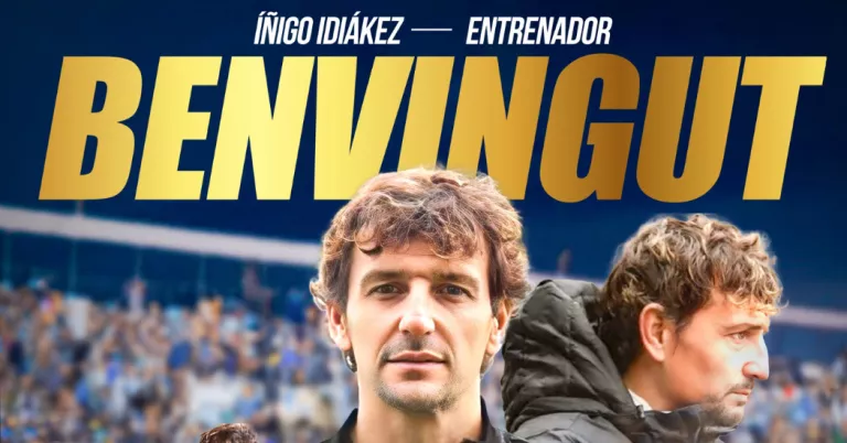 Íñigo Idiákez, nou entrenador del Lleida CF © Lleida CF