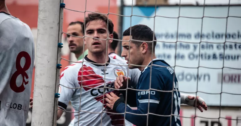 Jugada del partit ©Atlètic Lleida