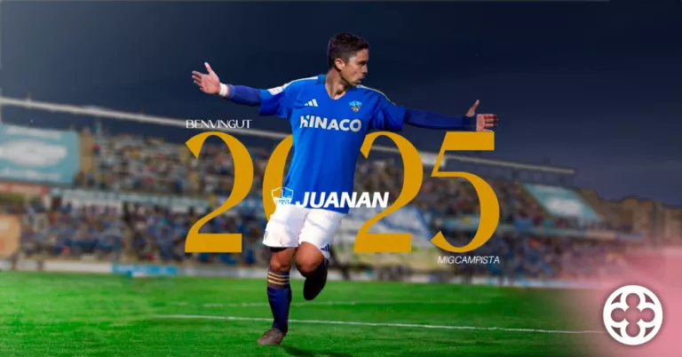 Juanan nou fitxatge del Lleida ©Lleida CF