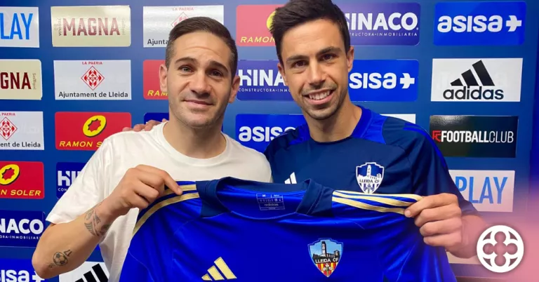 Juanan, el nou fitxatge del Lleida CF ©Lleida CF