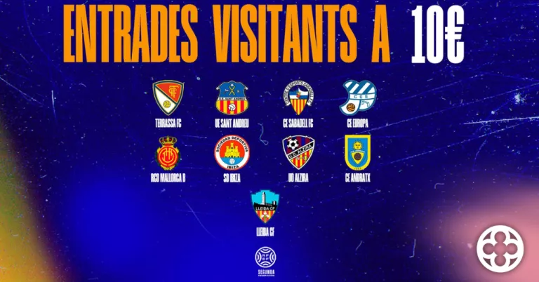 Clubs que han firmat el pacte © Lleida CF
